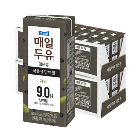 무료배송-매일두유 검은콩 190ml 48팩